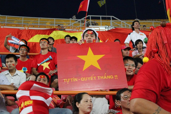 Bất chấp trận hòa kém thuyết phục trước Myanmar, các CĐV Việt Nam vẫn rất lạc quan.